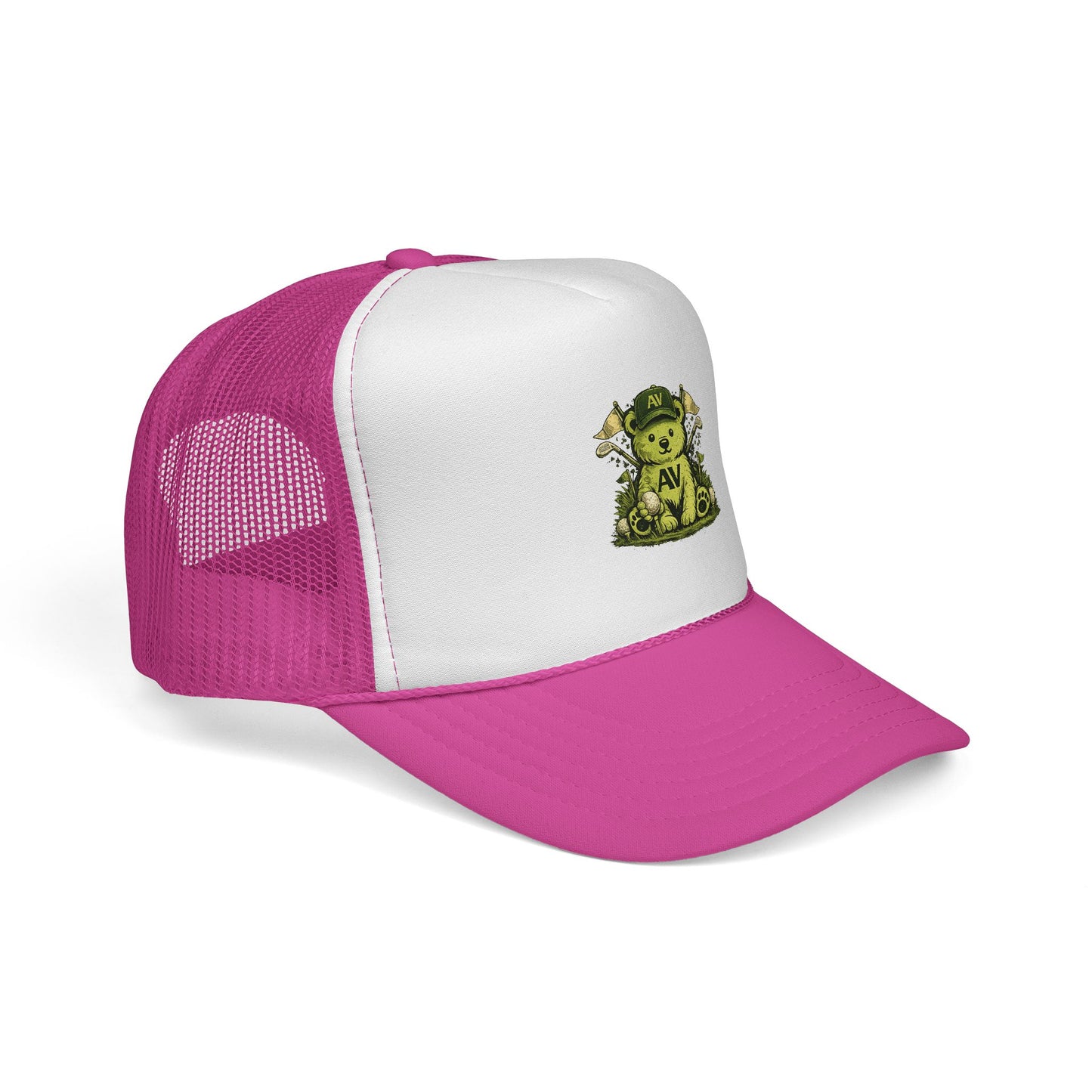 Golf Bear Trucker Caps