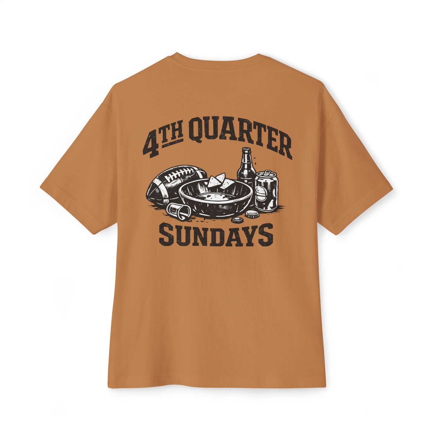 4th Quarter Sundays Tee — Football Game Day Graphic T-Shirt