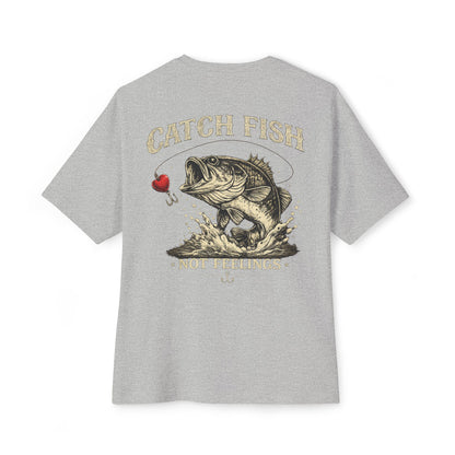 Catch Fish Not Feelings T-Shirt — Bass Fishing Graphic Tee