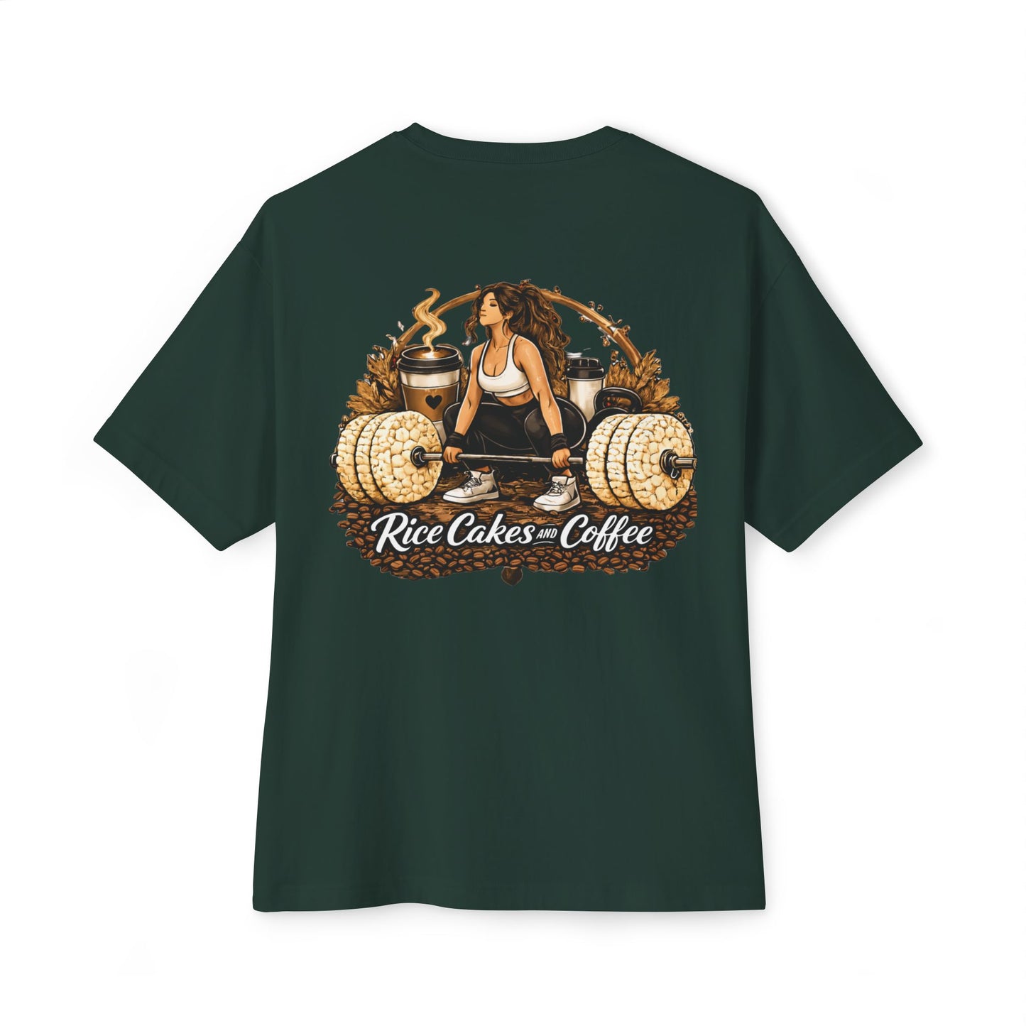 Rice Cakes and Coffee Vintage Fitness Boxy Tee