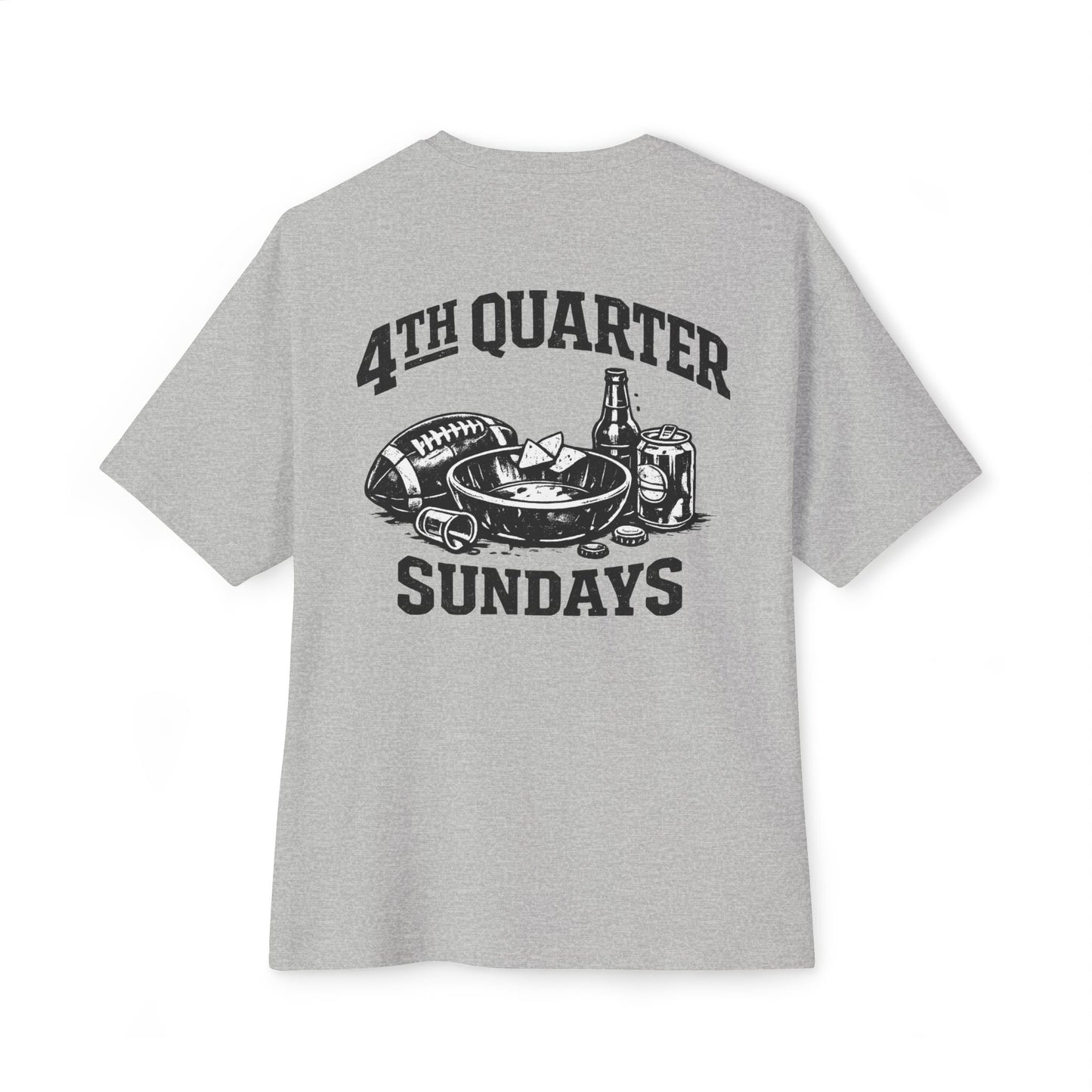4th Quarter Sundays Tee — Football Game Day Graphic T-Shirt
