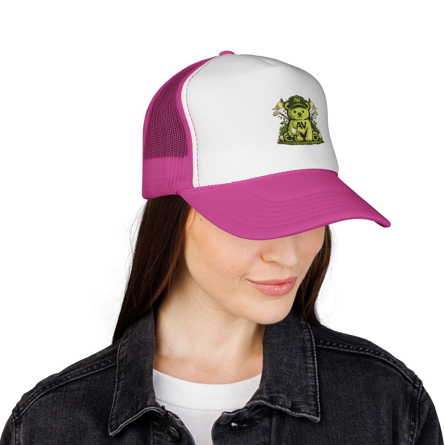 Golf Bear Trucker Caps