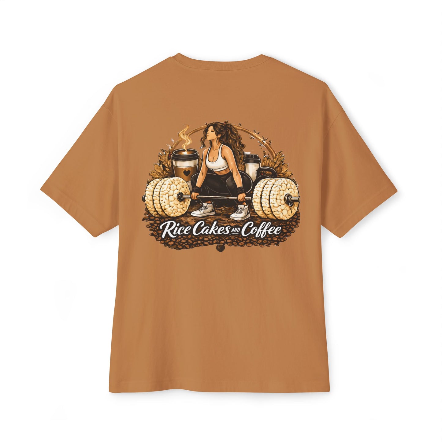 Rice Cakes and Coffee Vintage Fitness Boxy Tee
