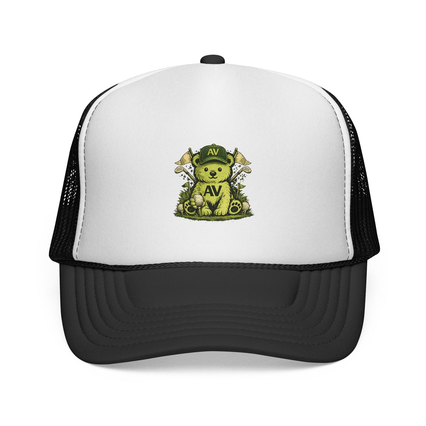 Golf Bear Trucker Caps