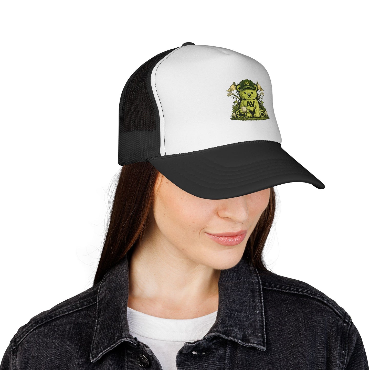 Golf Bear Trucker Caps