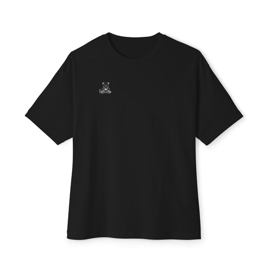 Gym Rat Tee — Cute Rat Weightlifting Graphic Oversized T-Shirt