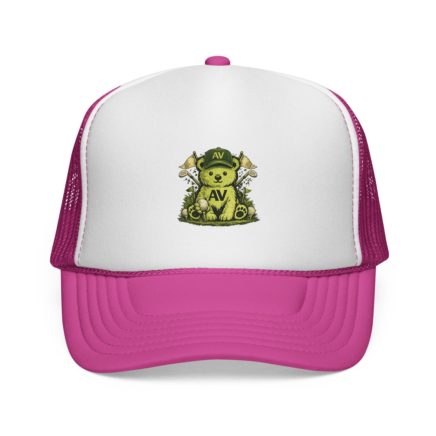 Golf Bear Trucker Caps