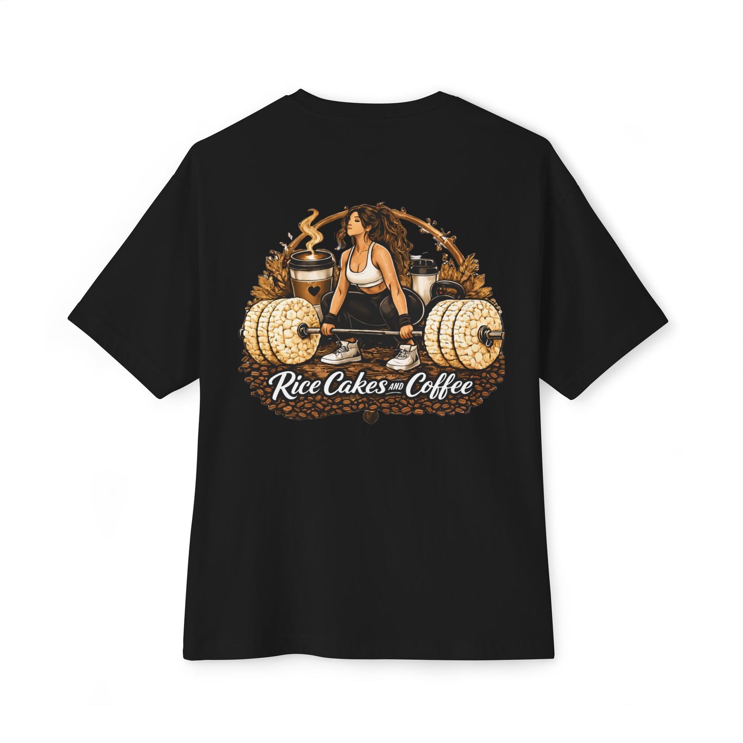 Rice Cakes and Coffee Vintage Fitness Boxy Tee