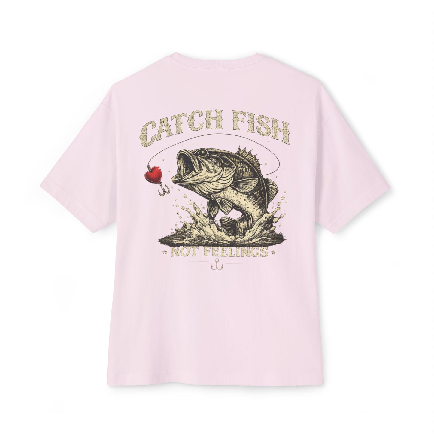 Catch Fish Not Feelings T-Shirt — Bass Fishing Graphic Tee