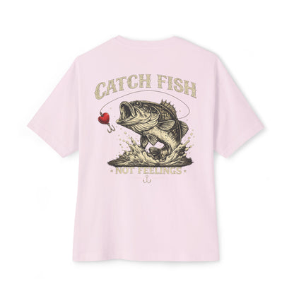 Catch Fish Not Feelings T-Shirt — Bass Fishing Graphic Tee
