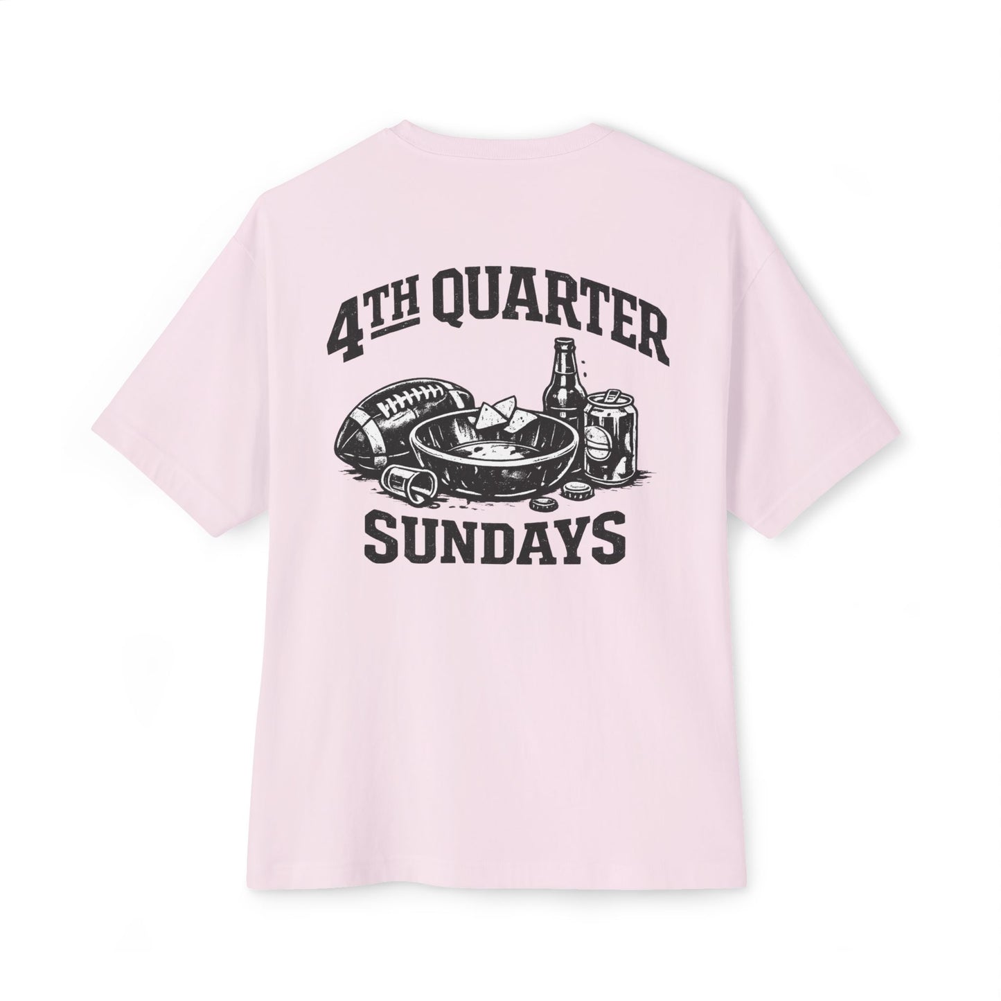 4th Quarter Sundays Tee — Football Game Day Graphic T-Shirt