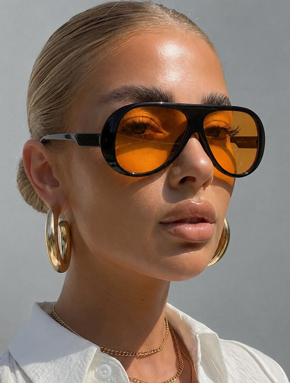 5 Pairs Y2K Street Style Women'S Plastic, Trendy Sunglasses