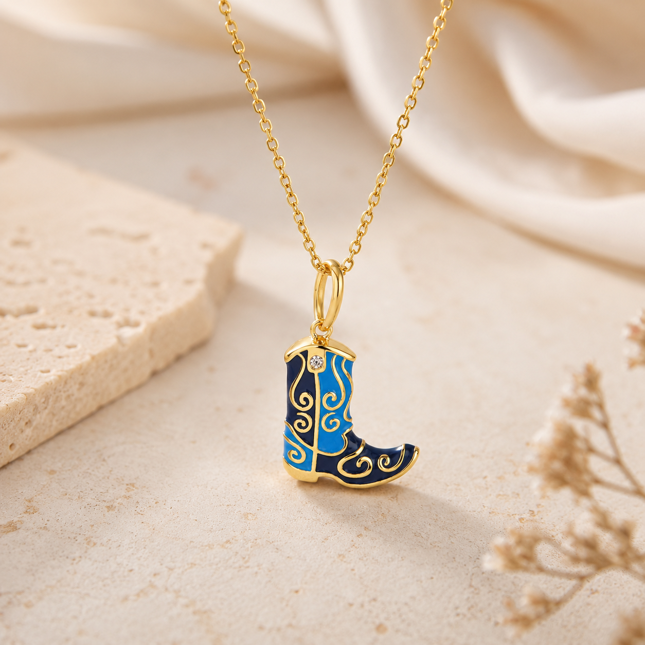 Eau Boots Pendant