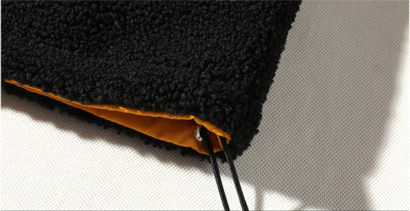 Men's Reversible Hooded Jacket with Lambswool (Autumn/Winter)